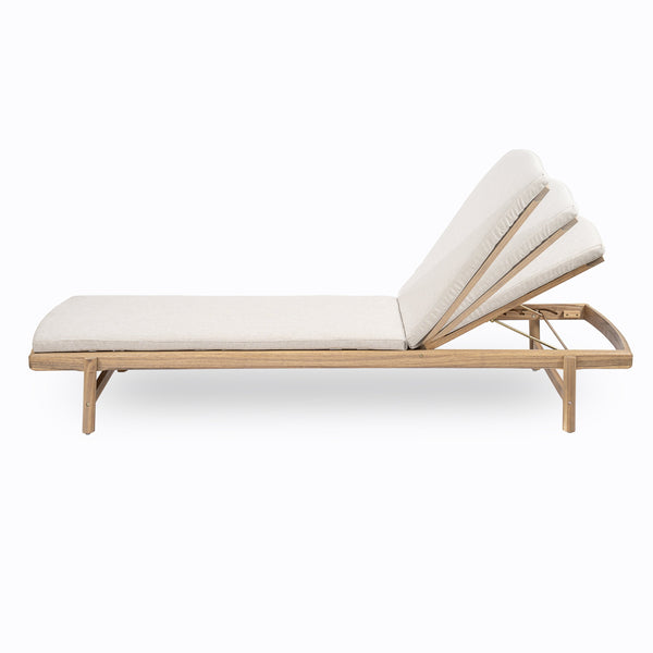 English Elm Christopher Knight Home® - Mallorca Acacia Wood Chaise Lounges Set Of 2 With Water-Repellent Cushions For Outdoor Relaxation N775P263984T