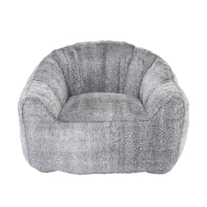 English Elm Bean Bag Chair – Cozy Faux-Fur Sofa With Armrests, High-Density Foam, Stylish For Living Room & More W2200P313806