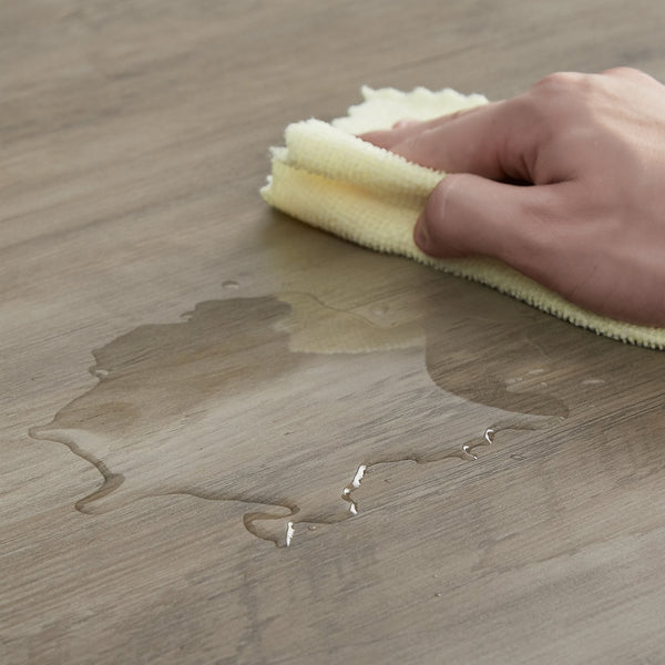 English Elm Furniture Style Dog Crate Side Table on Wheels with Double Doors, Lift-Top, Grey — Safe, Mobile, 38.58"w x 27.36"h W116291737