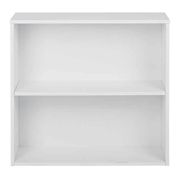 OSP Home Furnishings Prado 30" 2 Shelf Bookcase White