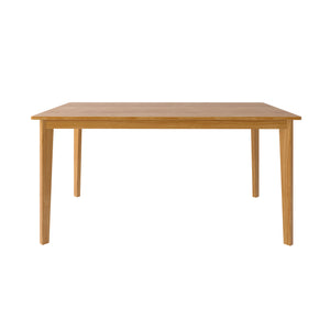 English Elm Rectangular Scandinavian dining table - versatile modern multifunction desk for home, office & dining room Teak W395P316331