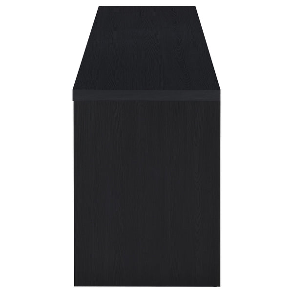 English Elm O'Brien Modern Black 3-Drawer TV Stand Media Console – Sleek Engineered Wood, Ample Storage & Cable Management B062P375526