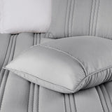 Urban Habitat Dune Casual Poly Gauze Quilt Set UH13-2523 Gray