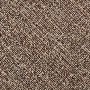 Meridian Furniture Torino Linen Upholstered Dining Chair with Brass Accents and Wood Frame for Modern Rooms Style 2 Brown 88002Brown-C