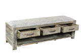 Moti Fredrick 3-Drawer Upholstered Bench 88003007