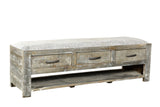 Moti Fredrick 3-Drawer Upholstered Bench 88003007