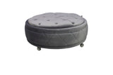 Moti Barnum Storage Ottoman - Gray 88003014