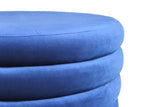 Moti Thor Deep Ocean Ottoman (Round) - Small 88004005