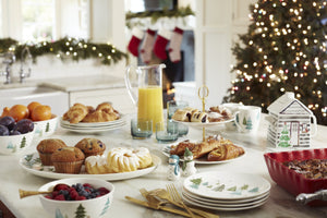 Lenox Balsam Lane Winter Forest Porcelain Dinnerware Set Service for Four 12 Piece 893565