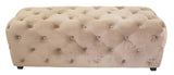 Moti Beige Tufted Bench 88010007