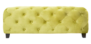 Moti Green Tufted Bench 88010008