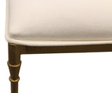 Moti Honeyville Stool with Ivory Cushion Top 88010023