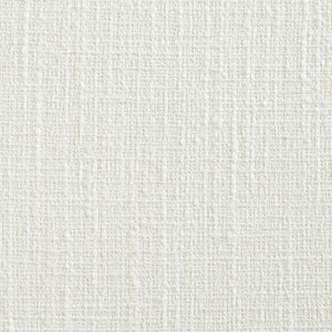 Meridian Furniture Cici Woven Chenille and Vegan Leather Dining Chair with Slim Iron Frame for Modern Spaces Cream 88010Cream-C
