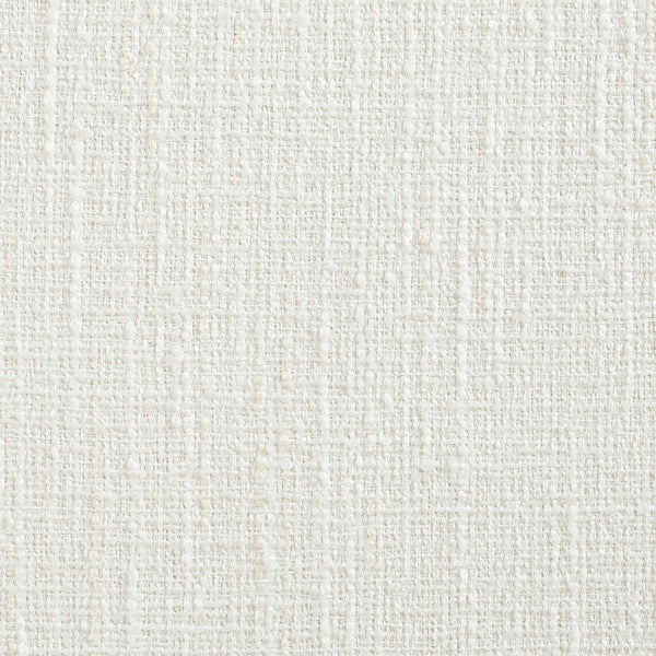 Meridian Furniture Cici Woven Chenille and Vegan Leather Dining Chair with Slim Iron Frame for Modern Spaces Cream 88010Cream-C