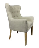 Moti Ashton Taupe Box Weave Arm Chair 88011077