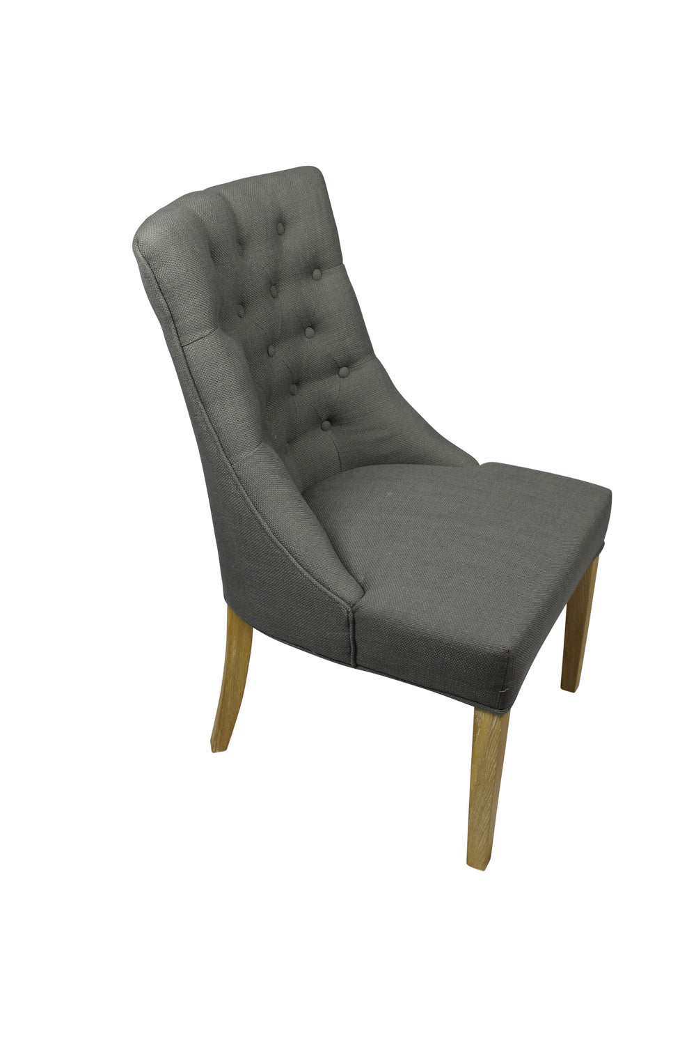 Moti Blythe Charcoal Box Weave Side Chair  88011080