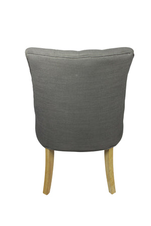 Moti Blythe Charcoal Box Weave Side Chair  88011080