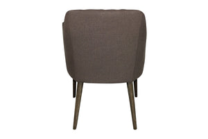 Moti Gray Diamond Style Stitched Chair 88011085