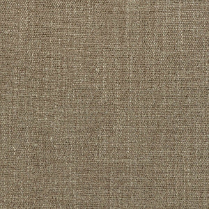 Meridian Furniture Avon Stain Resistant Linen Dining Arm Chair with Solid Ash Wood Frame 88011Brown-AC