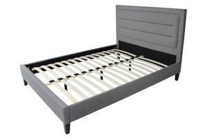 Moti Baxter Heather Tufted King Platform Bed 88013002