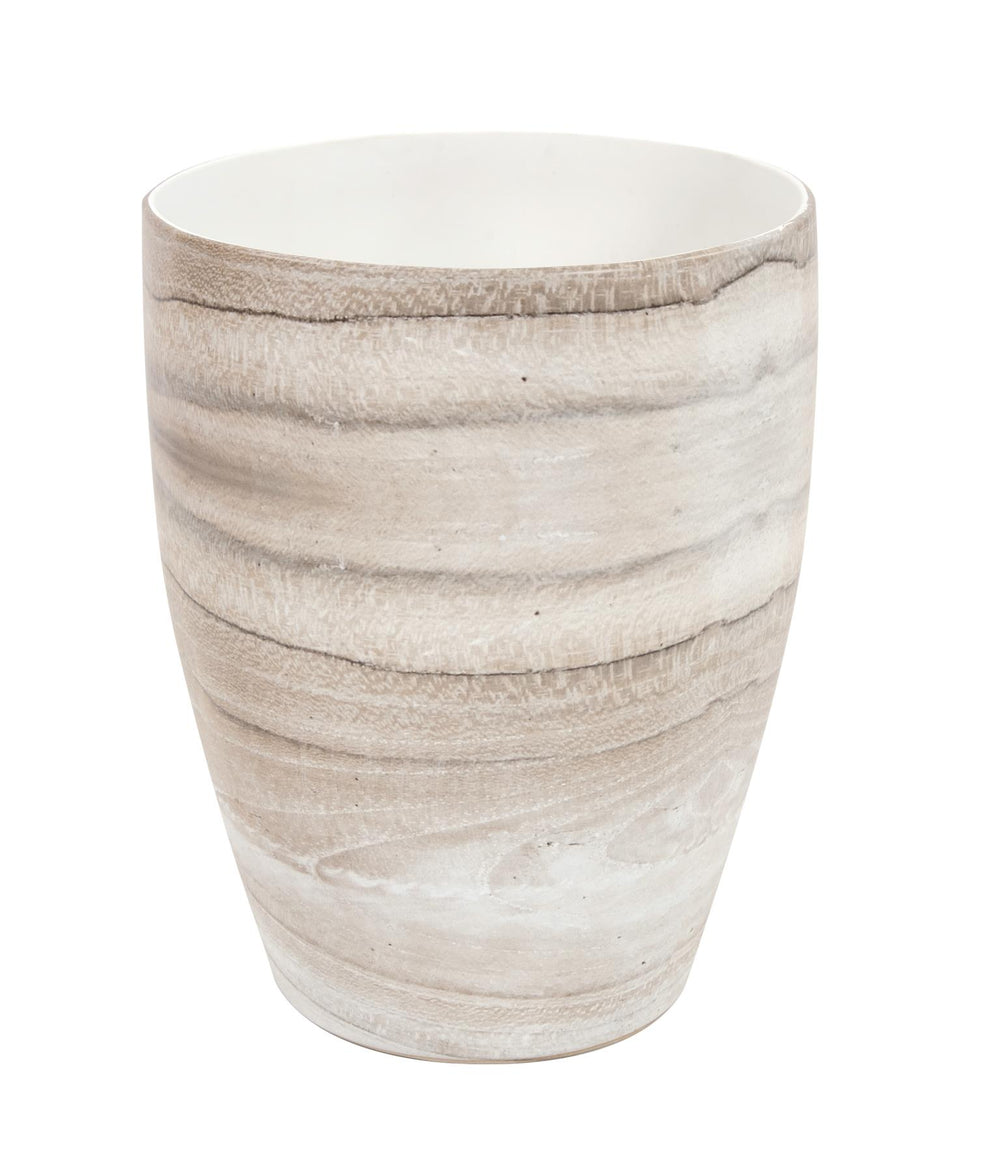 Howard Elliott Desert Sands Tapered Ceramic Vase - Elegant Home Decor With Neutral Tones And Protective Pads Brown Ceramic 88015-howard-elliott