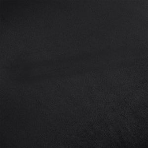Meridian Furniture Zarelle Velvet Upholstered Counter Stool with Matte Black Iron Frame for Kitchen Islands Black 88022Black-C