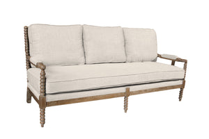 Moti Windsor Ivory Linen Sofa 88023007