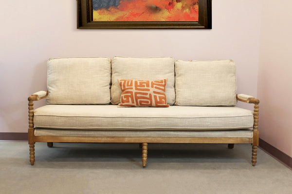 Moti Windsor Ivory Linen Sofa 88023007