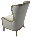 Moti Shelly Lounge Arm Chair in Natural Linen 88023011