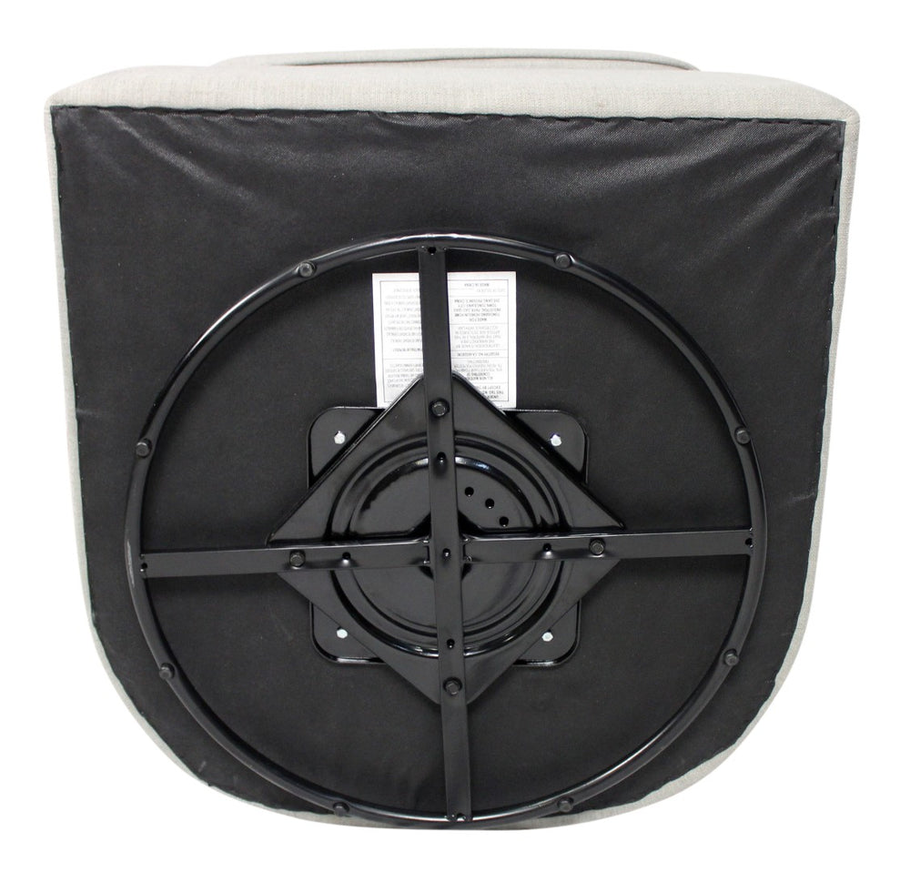 Moti Wade Gray Arm Chair with Kidney Pillow 88023024