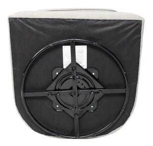 Moti Wade Gray Arm Chair with Kidney Pillow 88023024