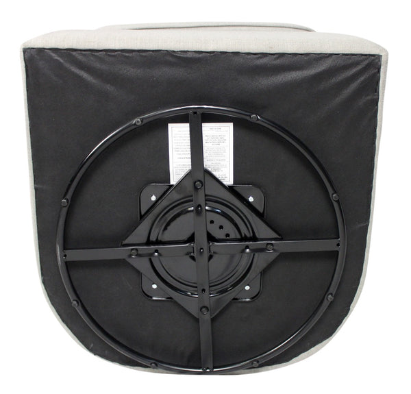 Moti Wade Gray Arm Chair with Kidney Pillow 88023024