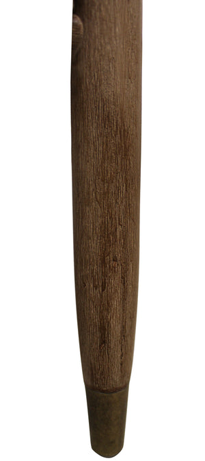 Moti Quinn Ivory Arm Chair with Wood Frame 88023058