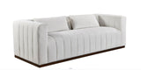 Moti Upton Sofa in Ivory with 2 Toss Pillows 88023059