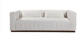 Moti Upton Sofa in Ivory with 2 Toss Pillows 88023059