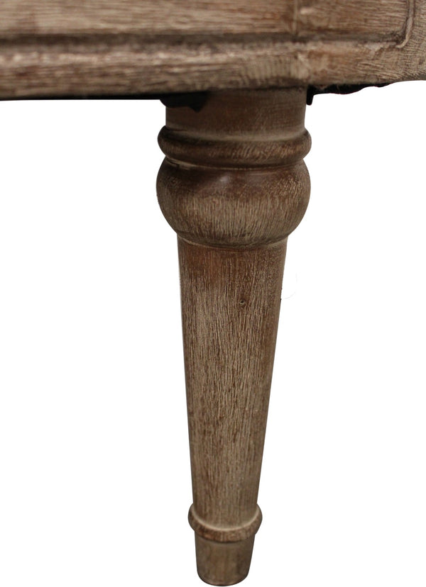 Moti Dan Lounge Arm Chair with Natural Linen 88023063