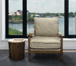 Moti Windsor Natural Strip Occasional Chair 88023064