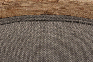 Moti Dan Lounge Arm Chair in Gray Linen  88023065