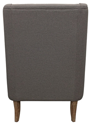 Moti Boulter Lounge Chair with Gray Linen 88023067