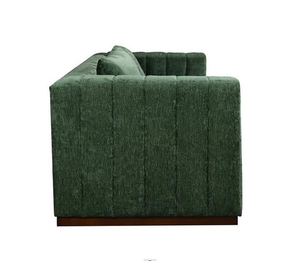Moti Upton Sofa in Cypress Green with 2 Toss Pillows 88023073