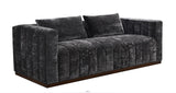 Moti Upton Sofa in Prism Black with 2 Toss Pillows 88023076