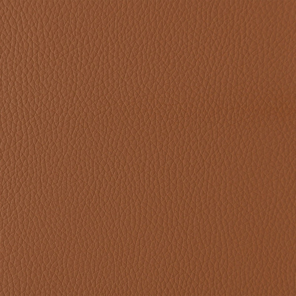 Meridian Furniture Glenwood Mid-century Vegan Leather Dining Chair with Walnut Veneer Back for Modern Rooms Tan 88035Cognac-C