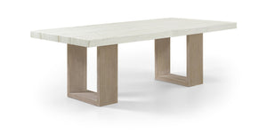 Meridian Furniture I Need to Create a Common Title for the Ananda Dining Table That Avoids Mentioning Brown or White, Stays 90-100 Characters, and Captures Shared Features. White 88039-DT84