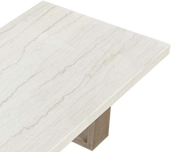 Meridian Furniture I Need to Create a Common Title for the Ananda Dining Table That Avoids Mentioning Brown or White, Stays 90-100 Characters, and Captures Shared Features. White 88039-DT84