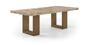Meridian Furniture I Need to Create a Common Title for the Ananda Dining Table That Avoids Mentioning Brown or White, Stays 90-100 Characters, and Captures Shared Features. Brown 88040-DT84