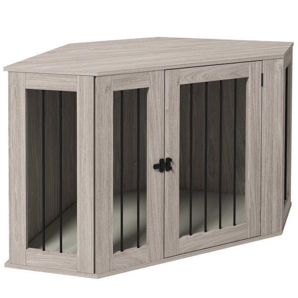 English Elm Pawhut Rolling Small Animal Enclosure with Foldable Run Zone Ramps and Feeding Accessories W2225P173784
