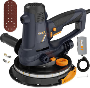 English Elm Handheld Drywall Sander 810w with Led Light Self Dust Extraction Variable Speed T3177P305033