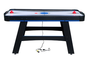 English Elm Air Hockey and Table Tennis 2 in 1 Game for Basement or Recreation Room W1936P210471