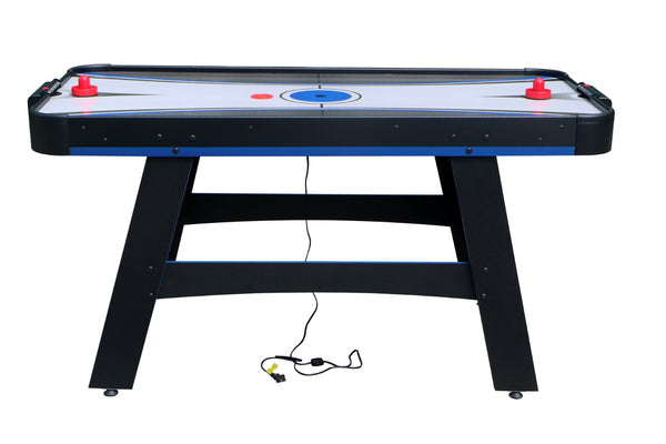 English Elm Air Hockey and Table Tennis 2 in 1 Game for Basement or Recreation Room W1936P210471