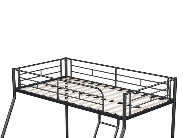 English Elm Twin Over Full Bunk Bed - Space-Saving Solution With Sturdy Metal Frame, Quiet Design & Safety Features W427P190045-GIGA